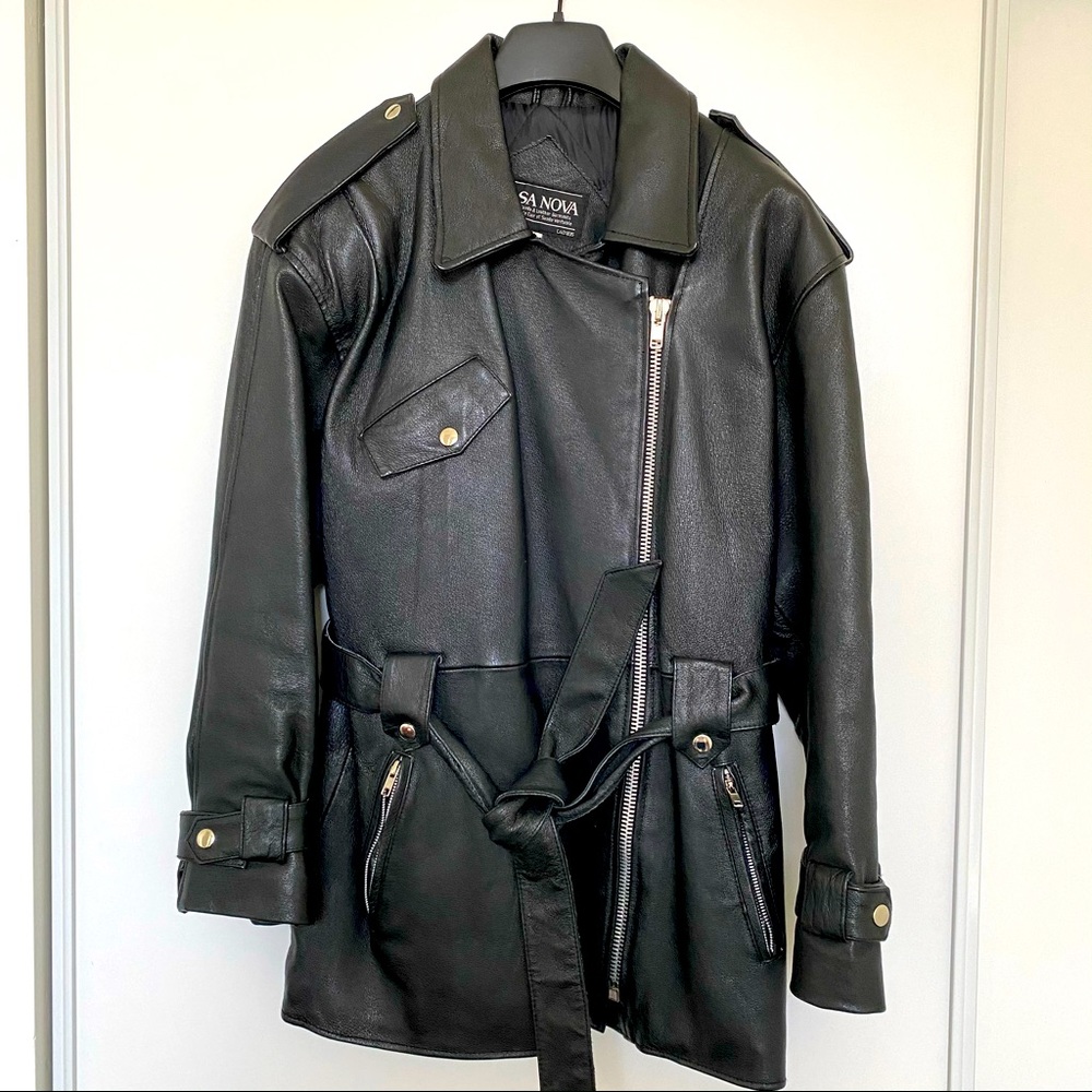 Sold: Real Leather Jacket Cosa Nova - Picture 3 of 7